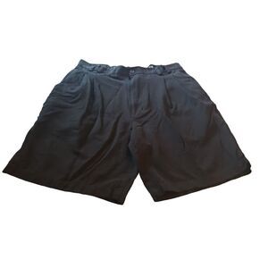 WfF 100% Silk Black Men's Golf Shorts Size 34 Outdoors Preppy‎ Sports Designer